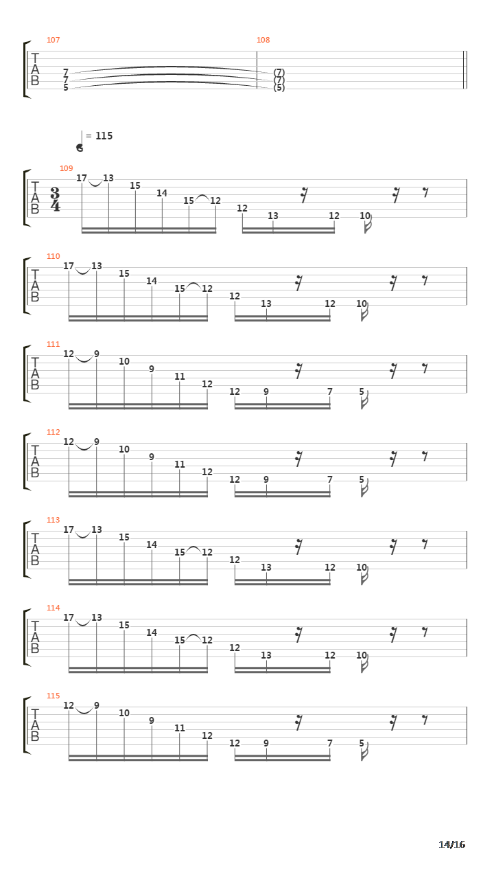 Stratofortress吉他谱