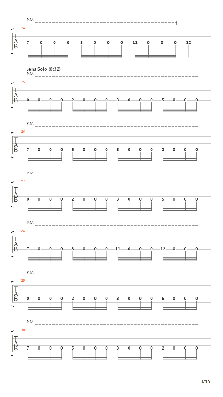 Stratofortress吉他谱