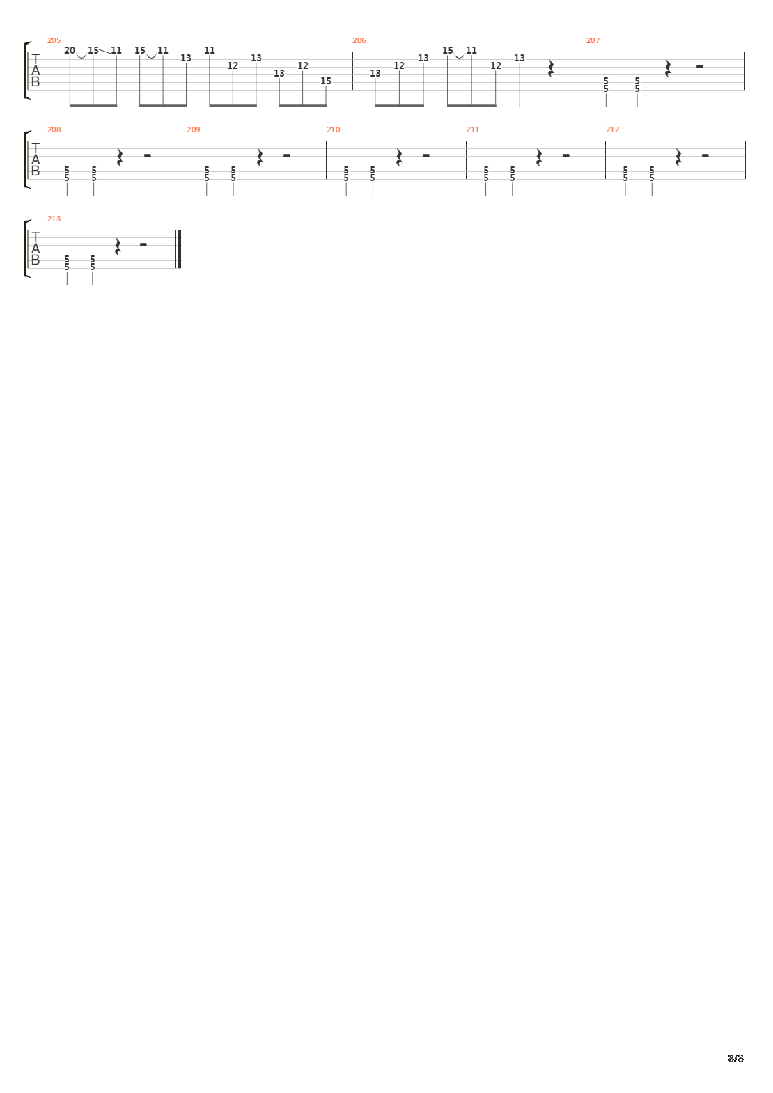 Stratovarius吉他谱