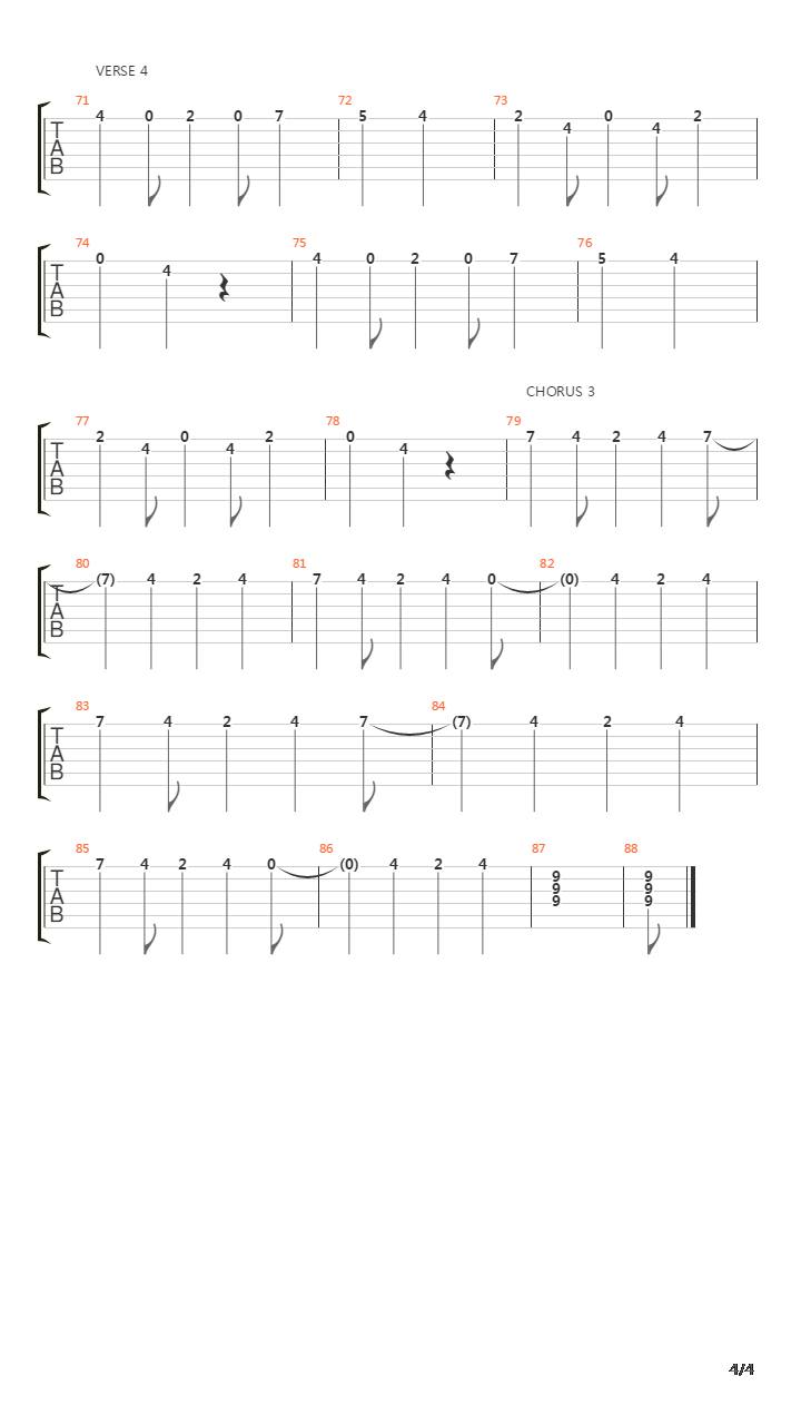 12 51吉他谱