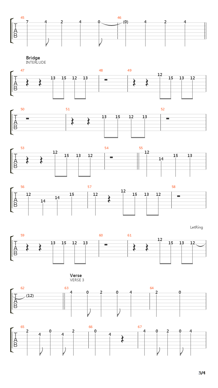 12 51吉他谱