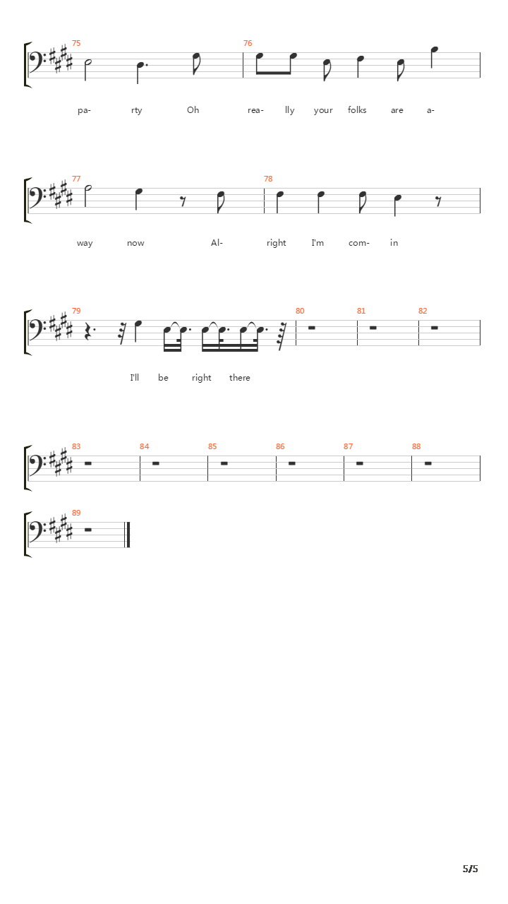 12 51吉他谱