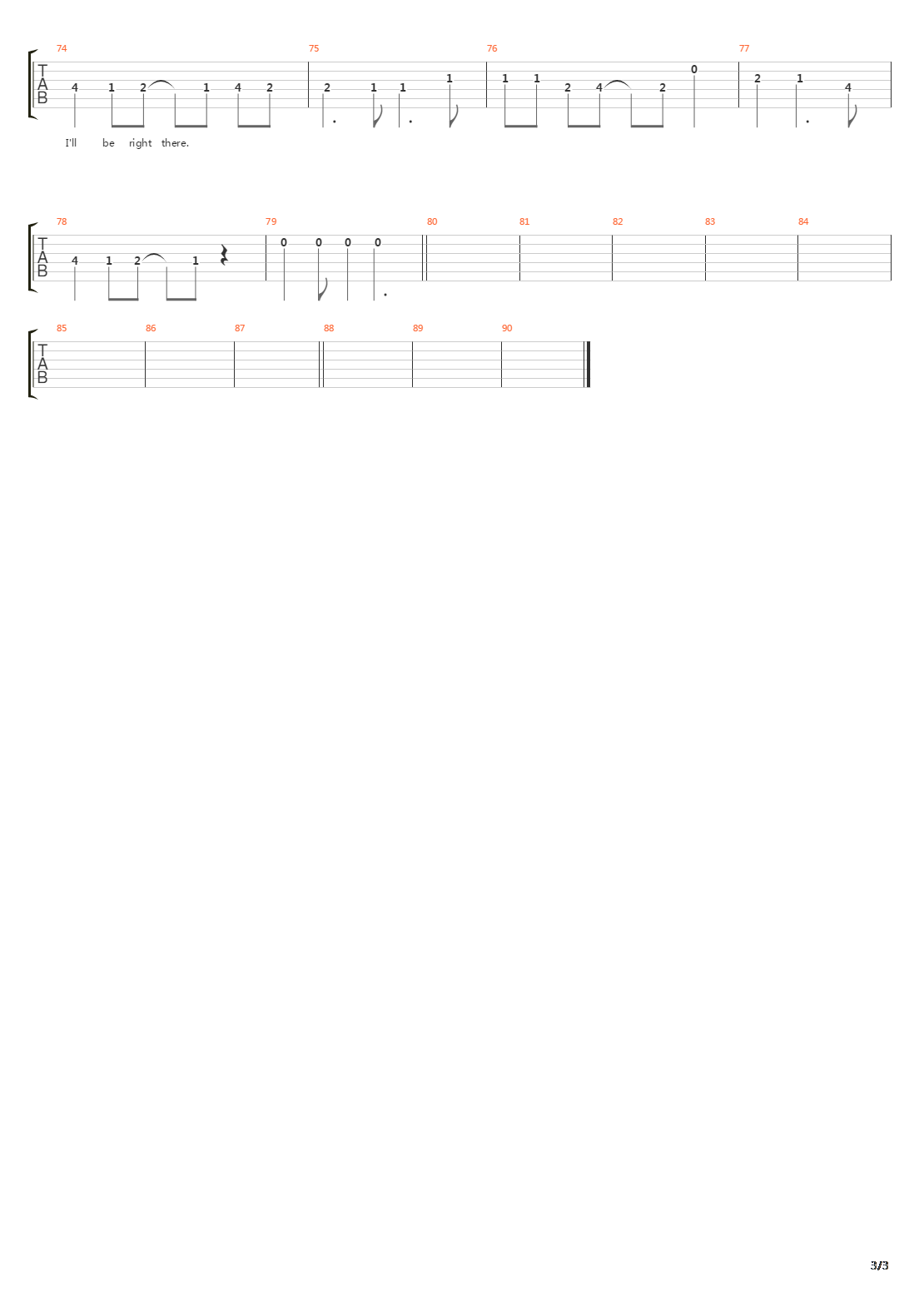 12 51吉他谱