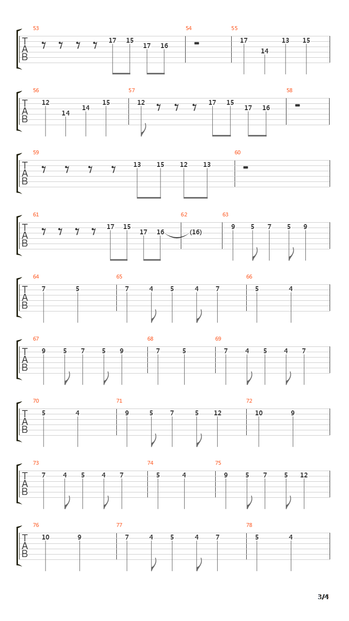 12 51吉他谱