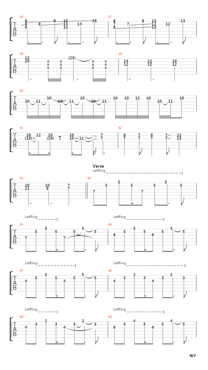 Between Love And Hate吉他谱