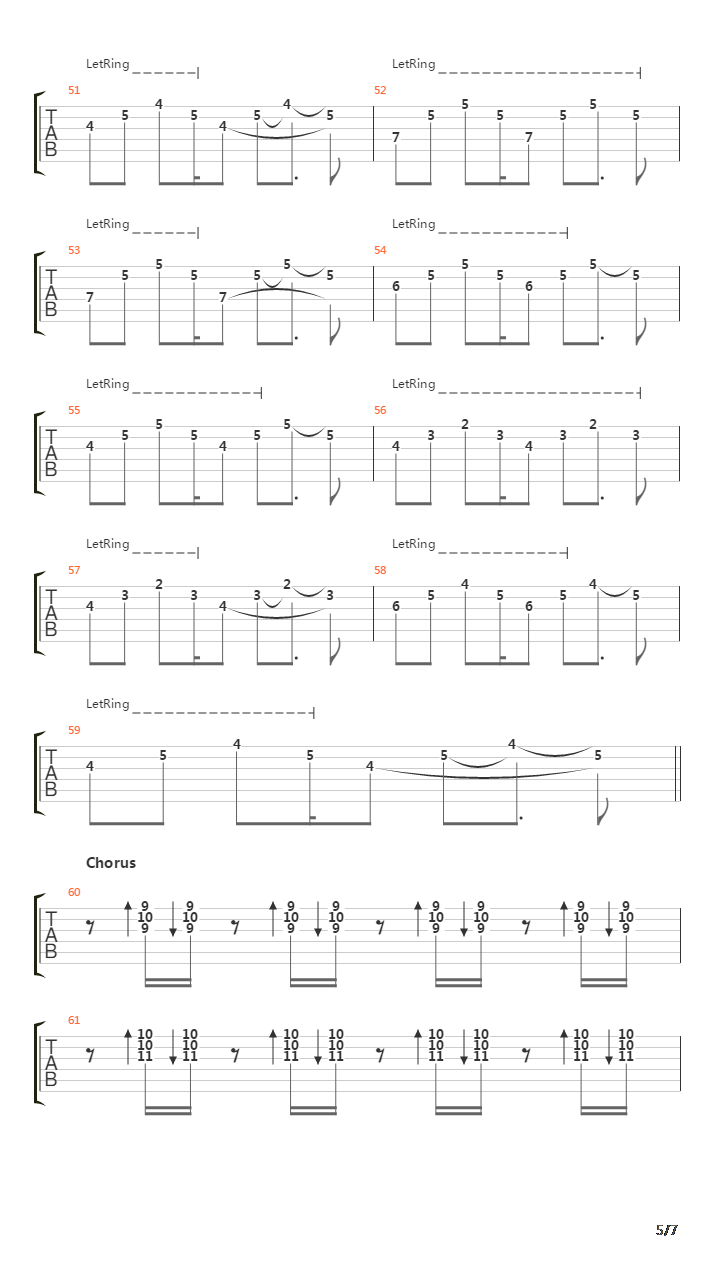 Between Love And Hate吉他谱