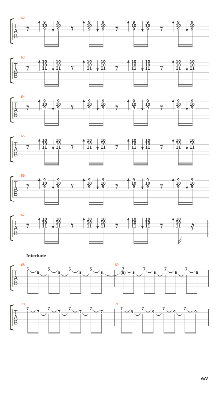 Between Love And Hate吉他谱