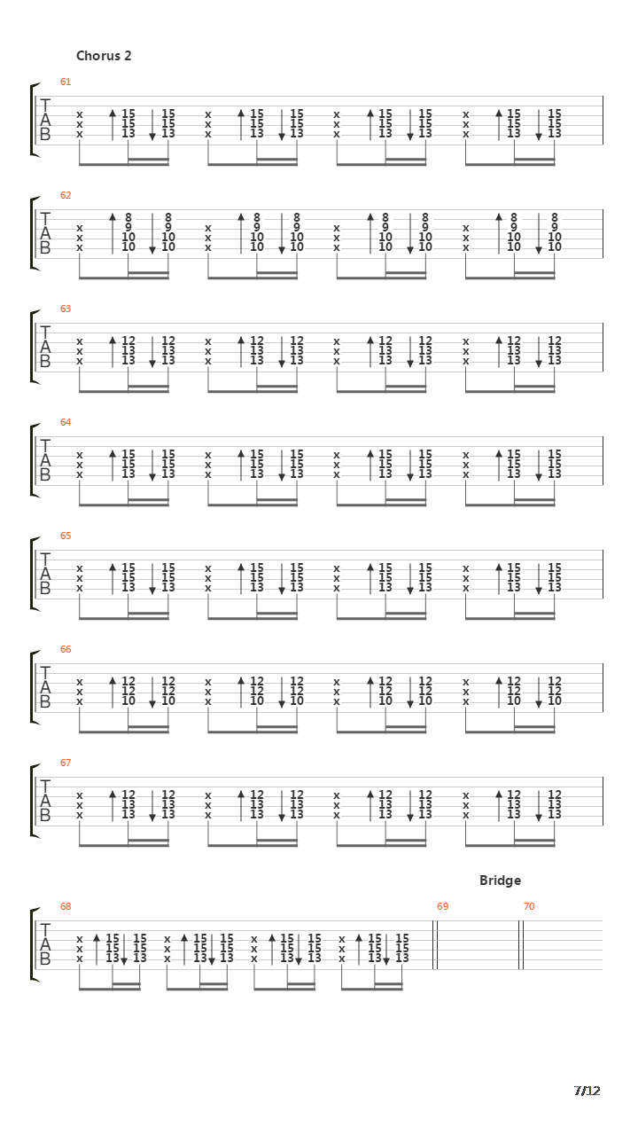 Other Side吉他谱