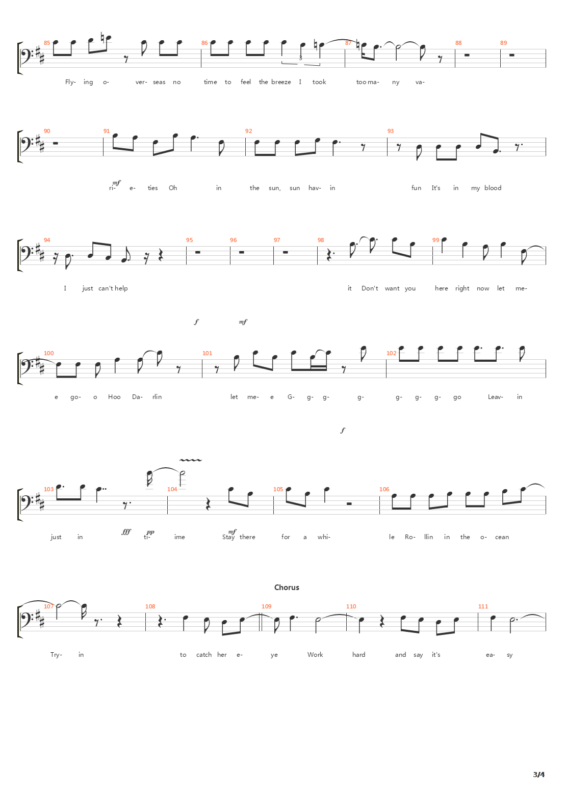 The Modern Age吉他谱