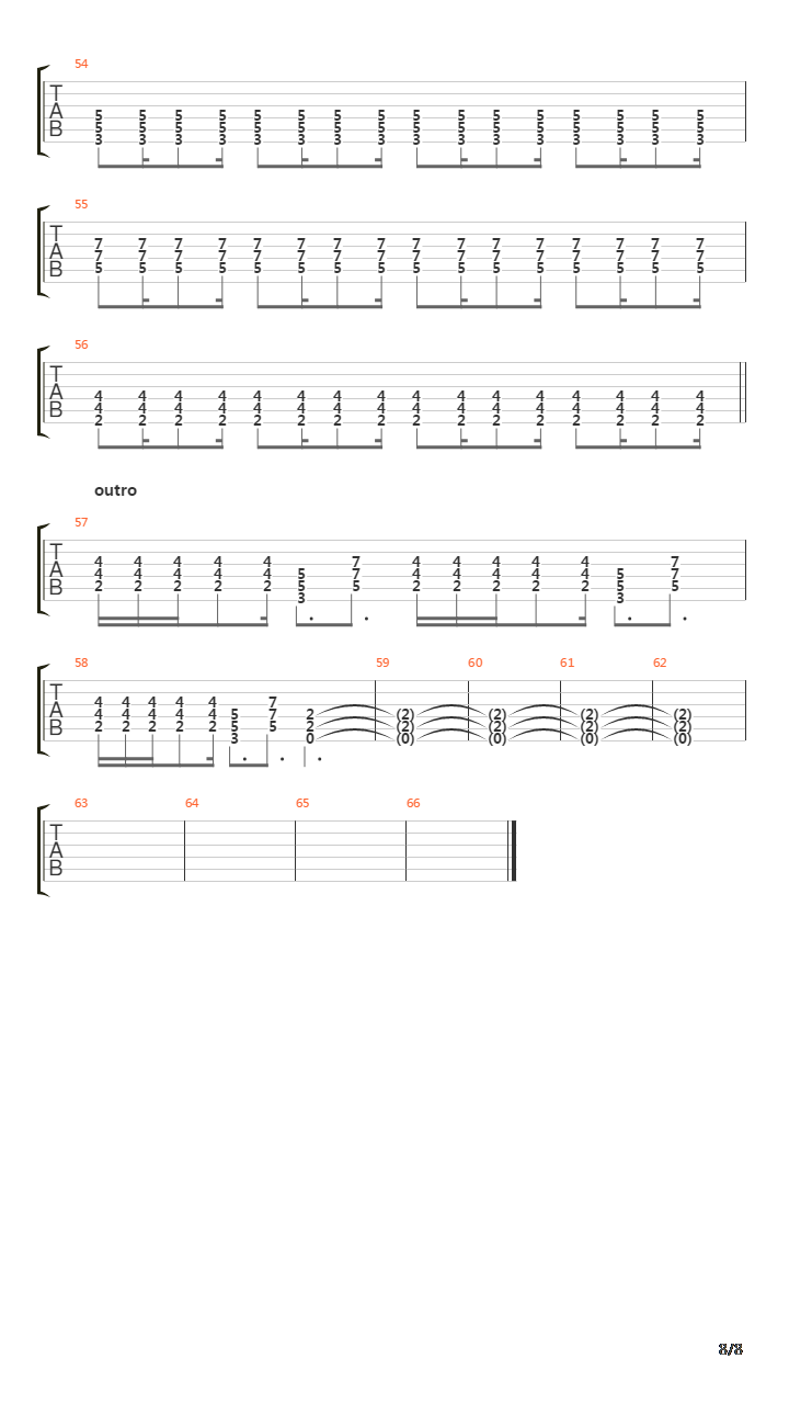 Ester吉他谱