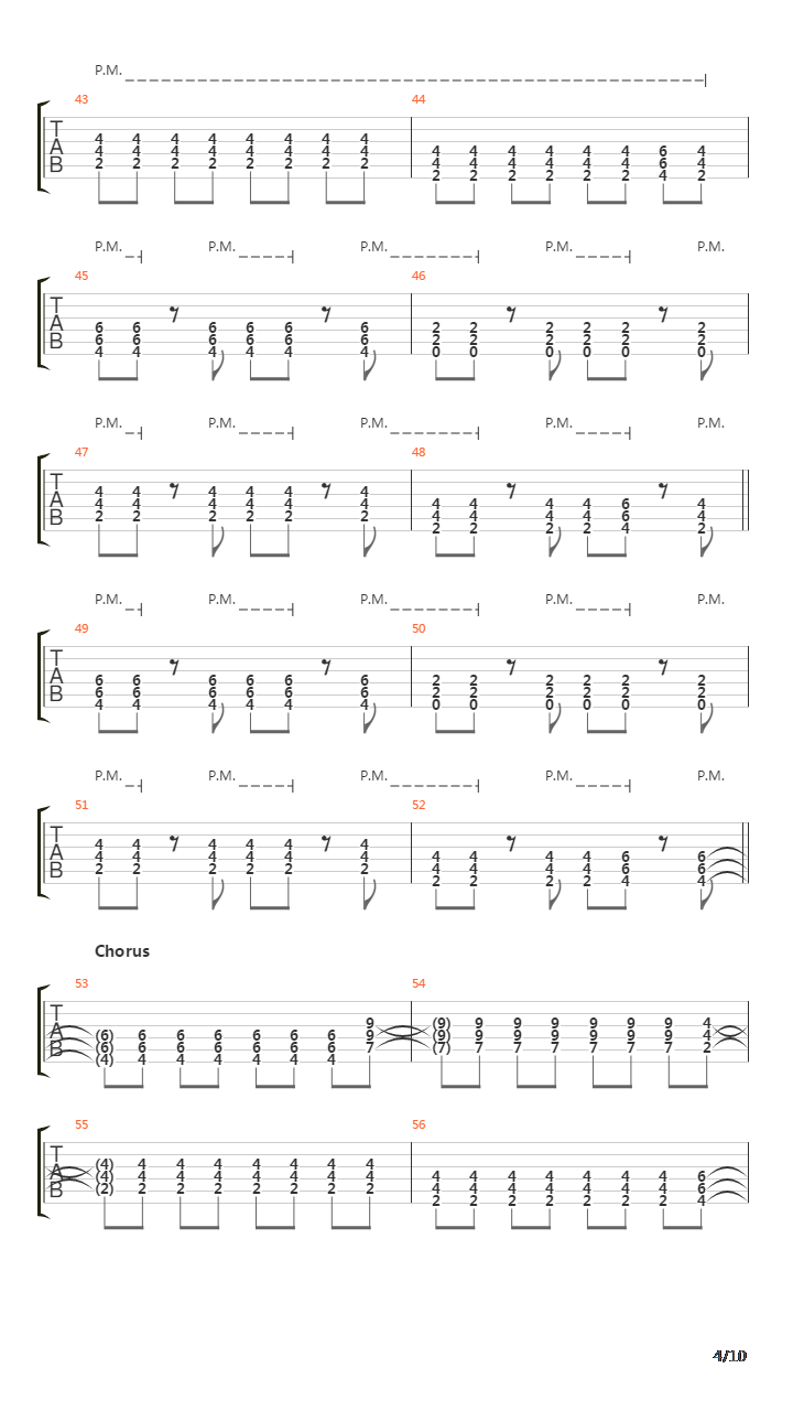 Hell Song吉他谱