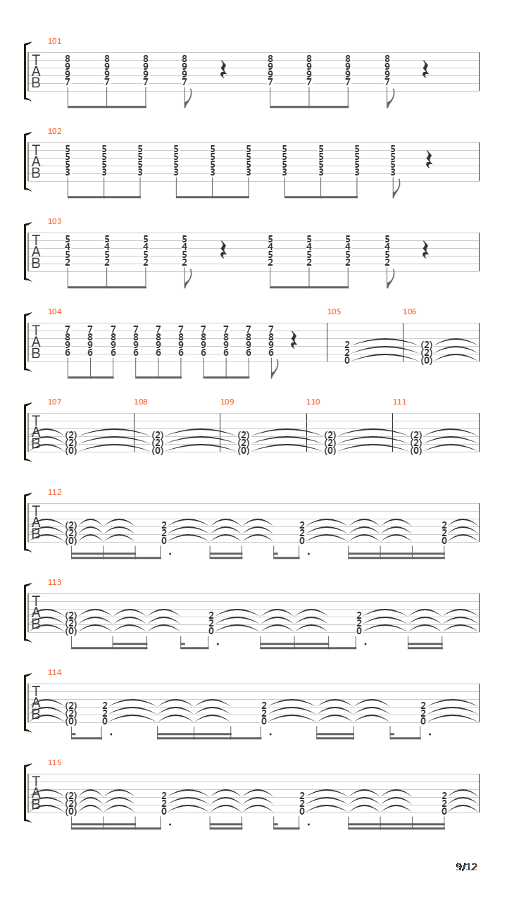 Holy Image Of Lies吉他谱