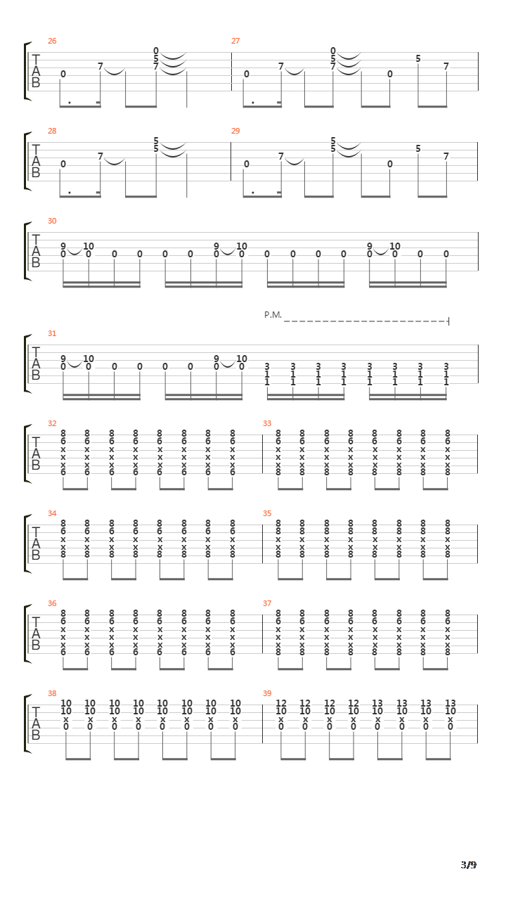 Salamander吉他谱