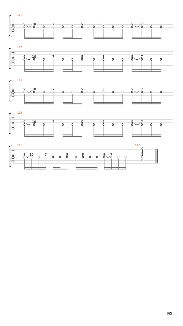 Salamander吉他谱