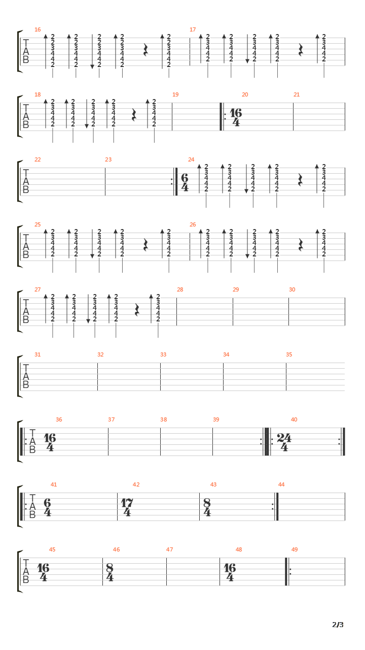 Jester吉他谱