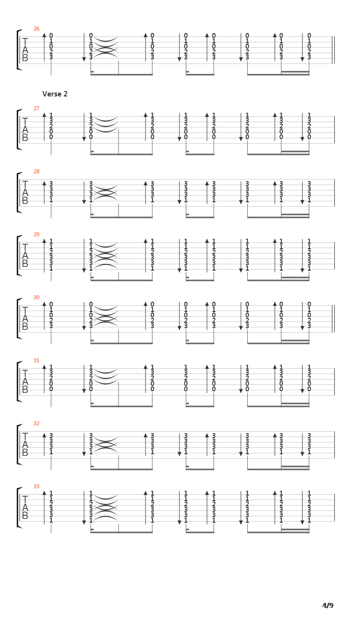 Pieces吉他谱