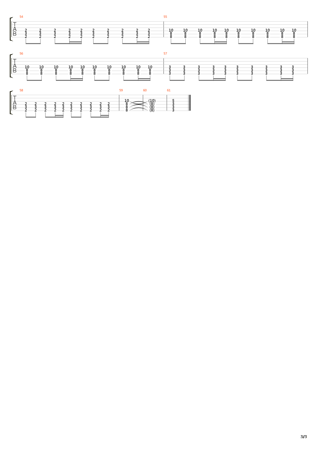 Pieces吉他谱