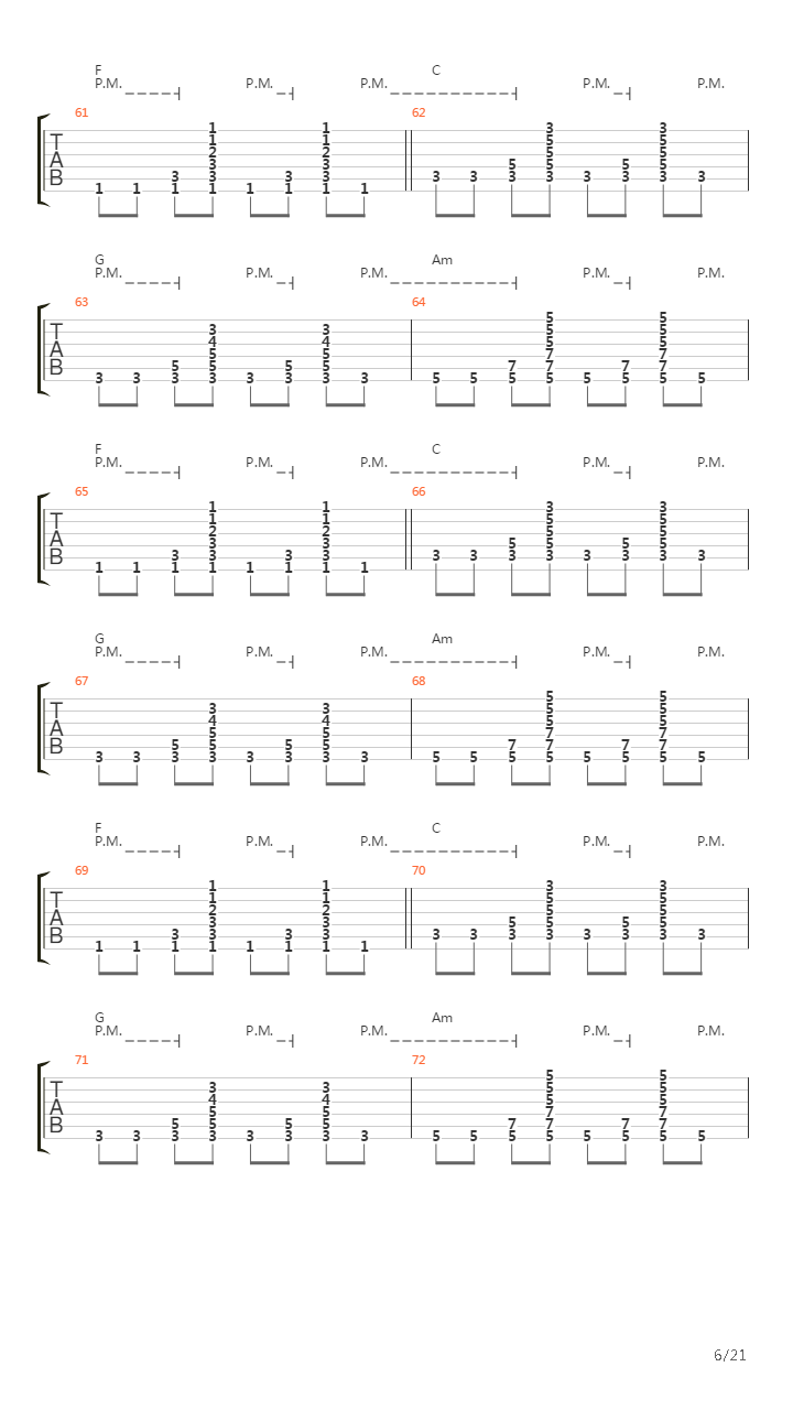 So Lonely吉他谱