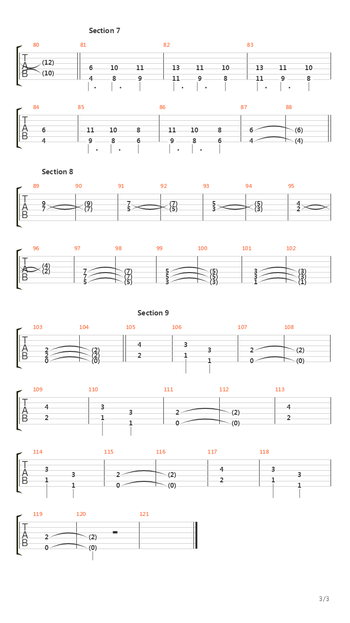 2012吉他谱