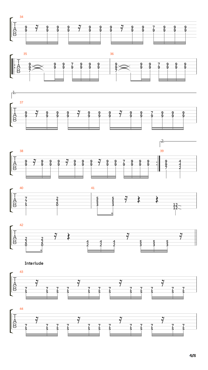 Sitra Ahra吉他谱