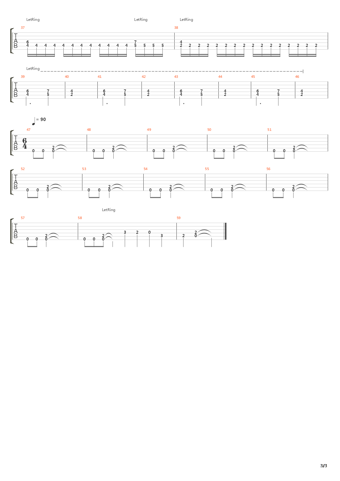 The Return吉他谱