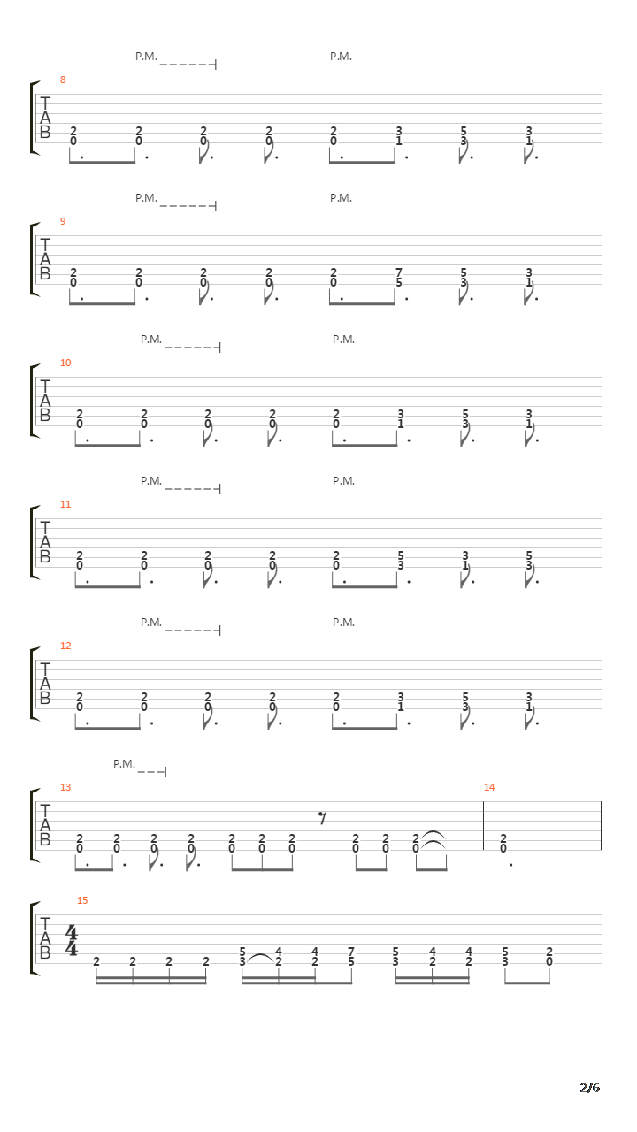 The Return吉他谱