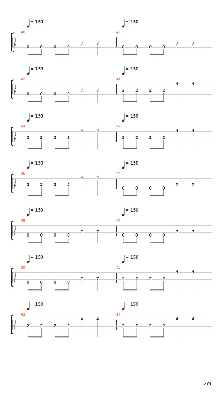 Vanaheim吉他谱