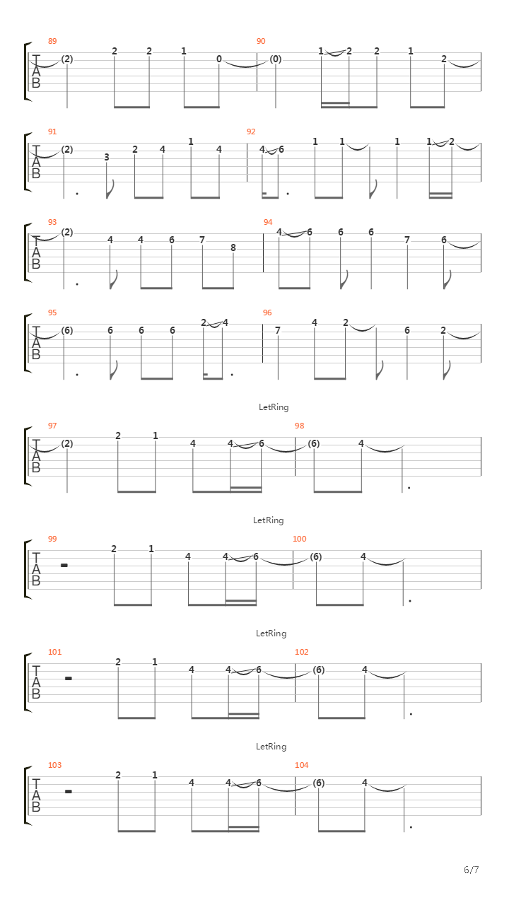 Monsoon吉他谱