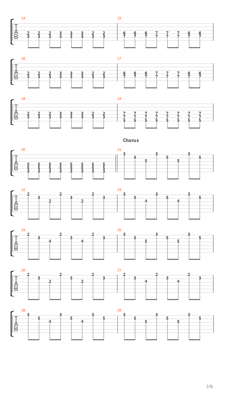 Monsoon吉他谱