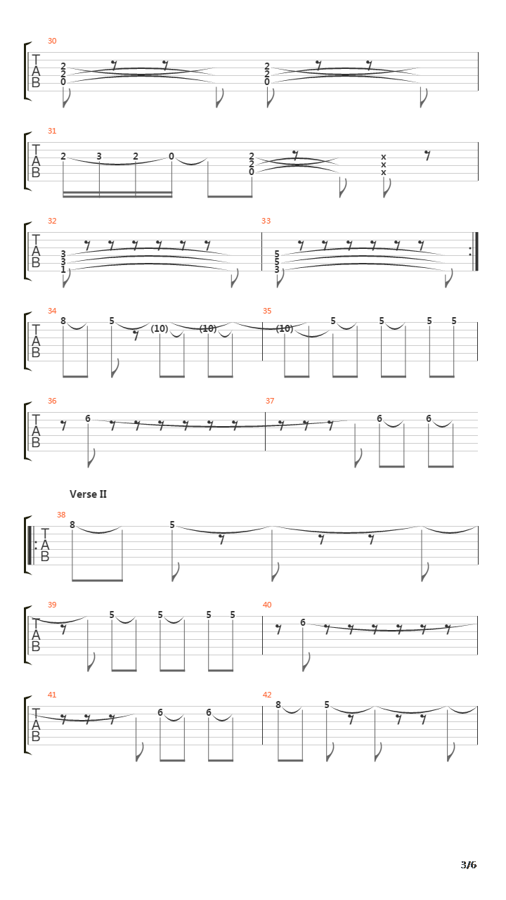 Schrei吉他谱
