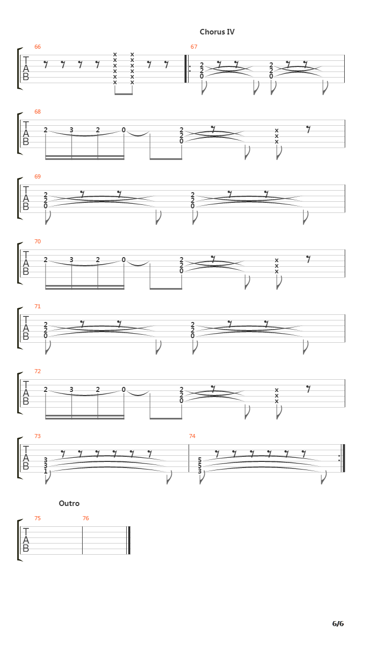 Schrei吉他谱