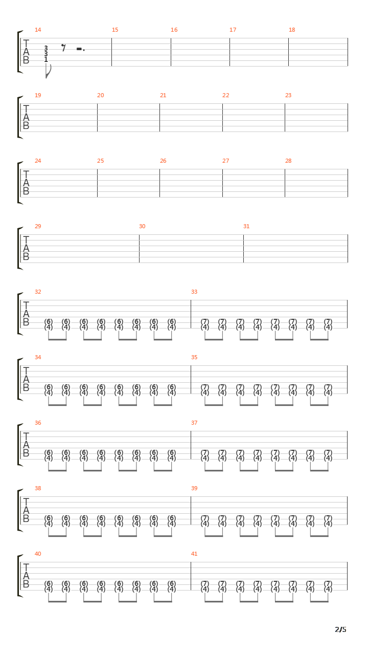 Totgeliebt吉他谱