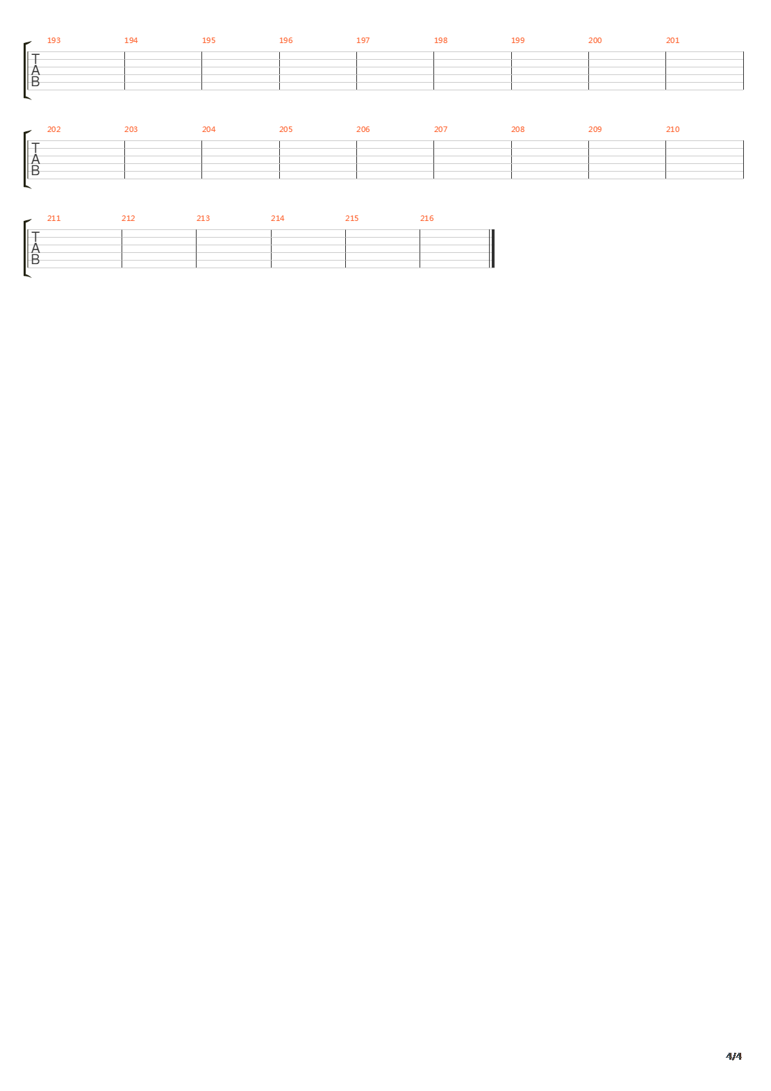 At The End Of This War吉他谱