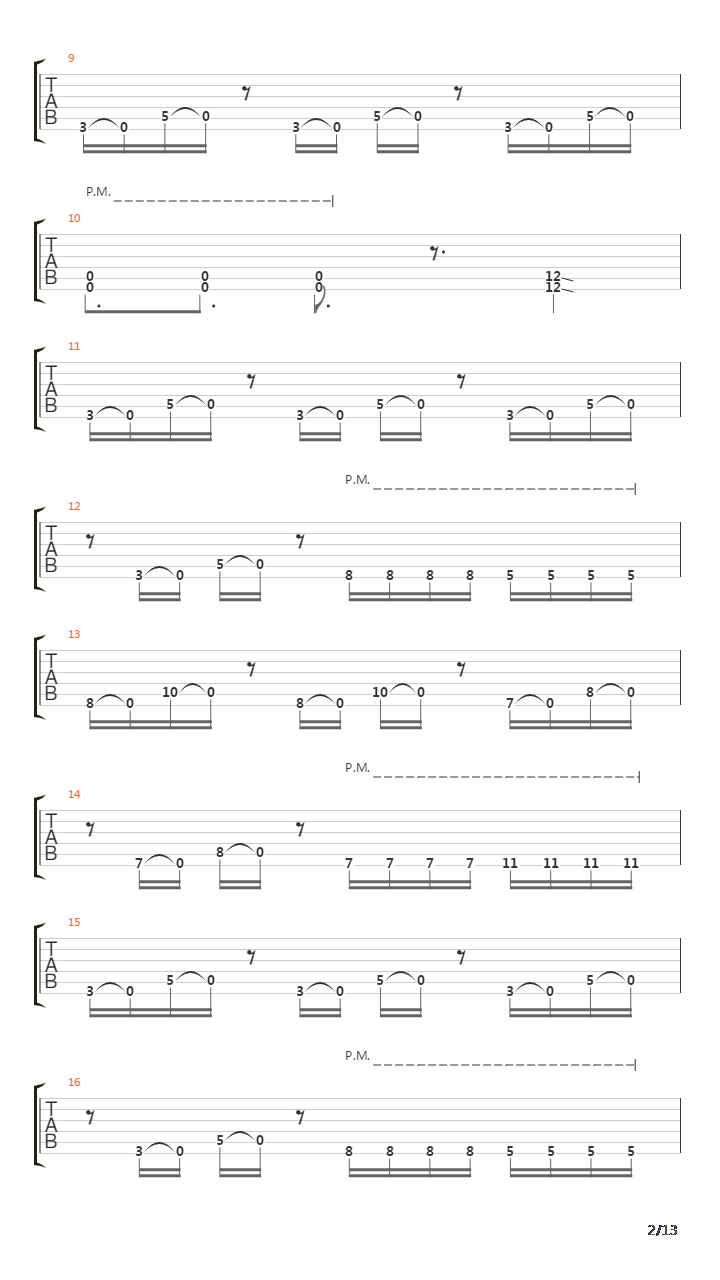 Black吉他谱