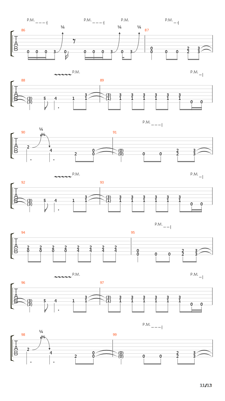 Black吉他谱