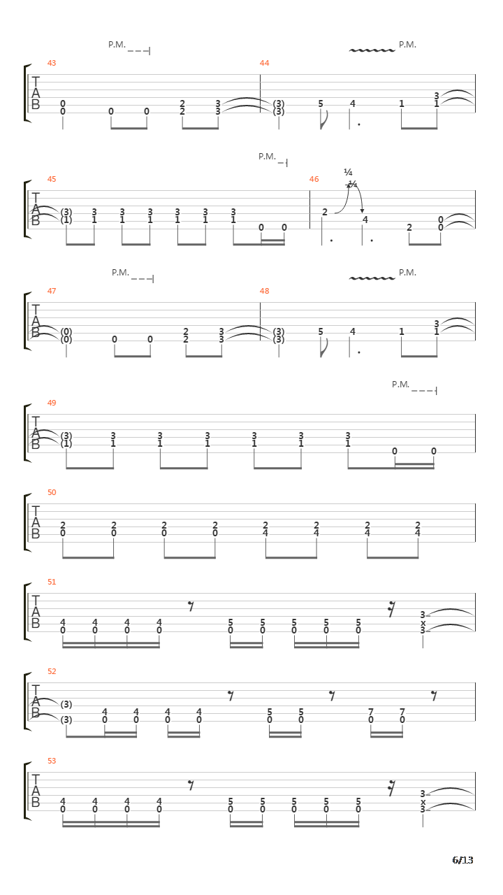 Black吉他谱