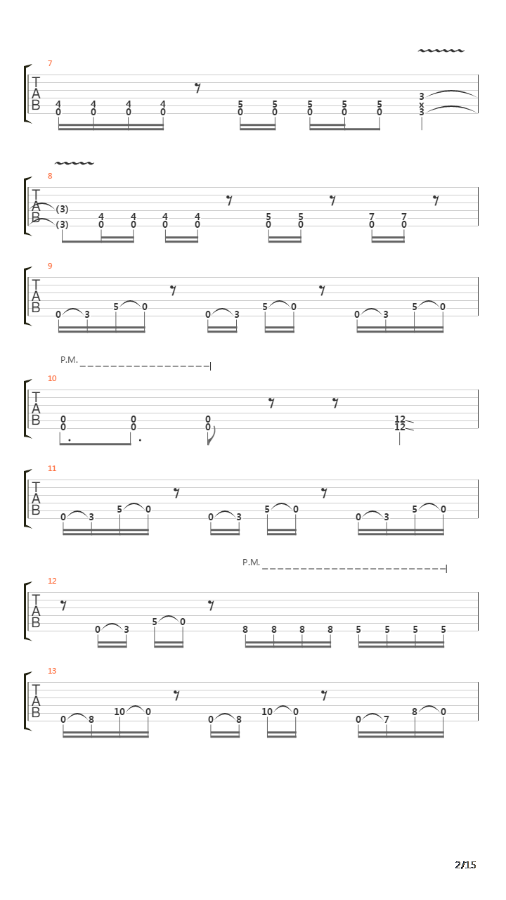 Black吉他谱