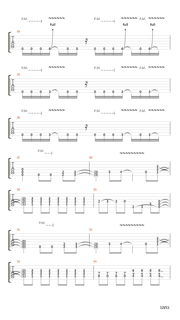 Black吉他谱