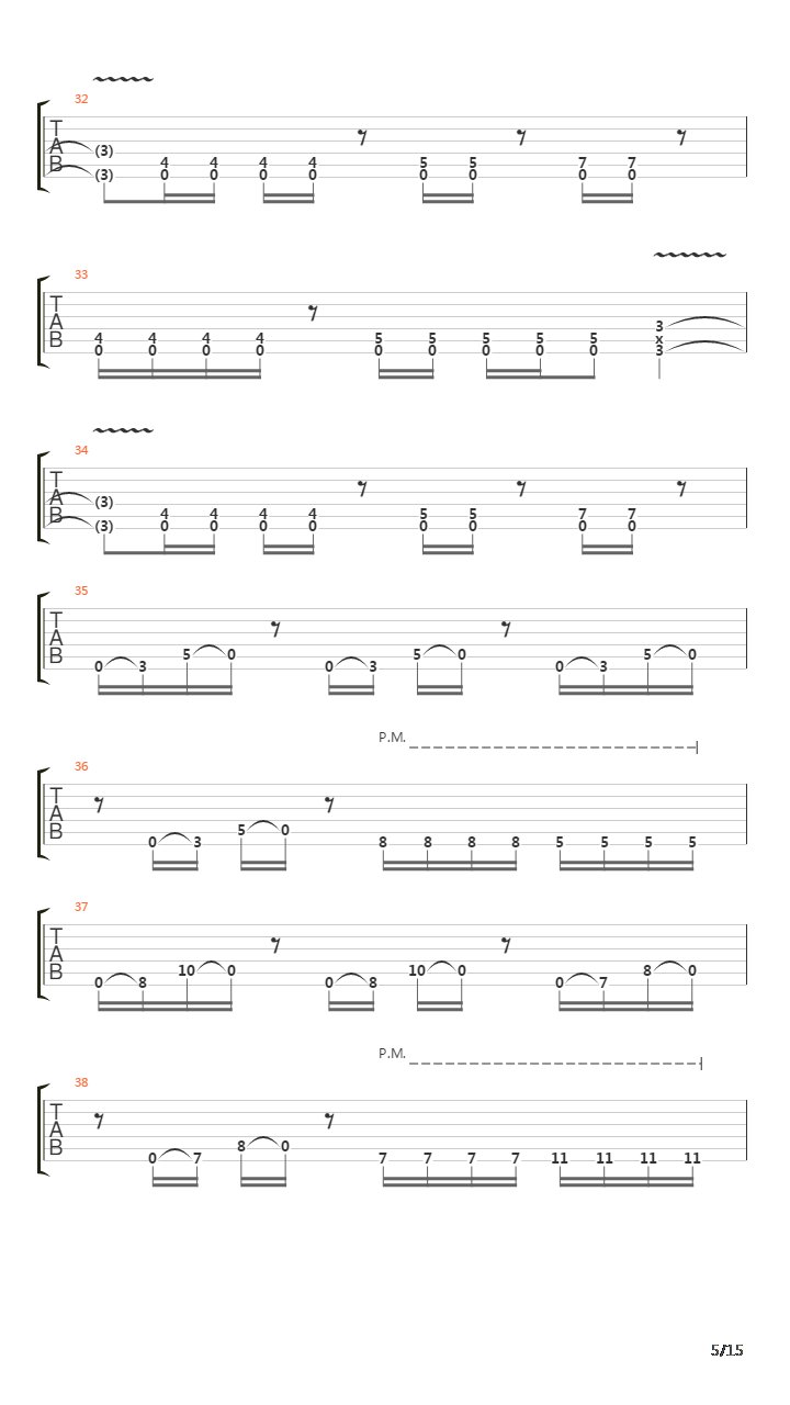 Black吉他谱