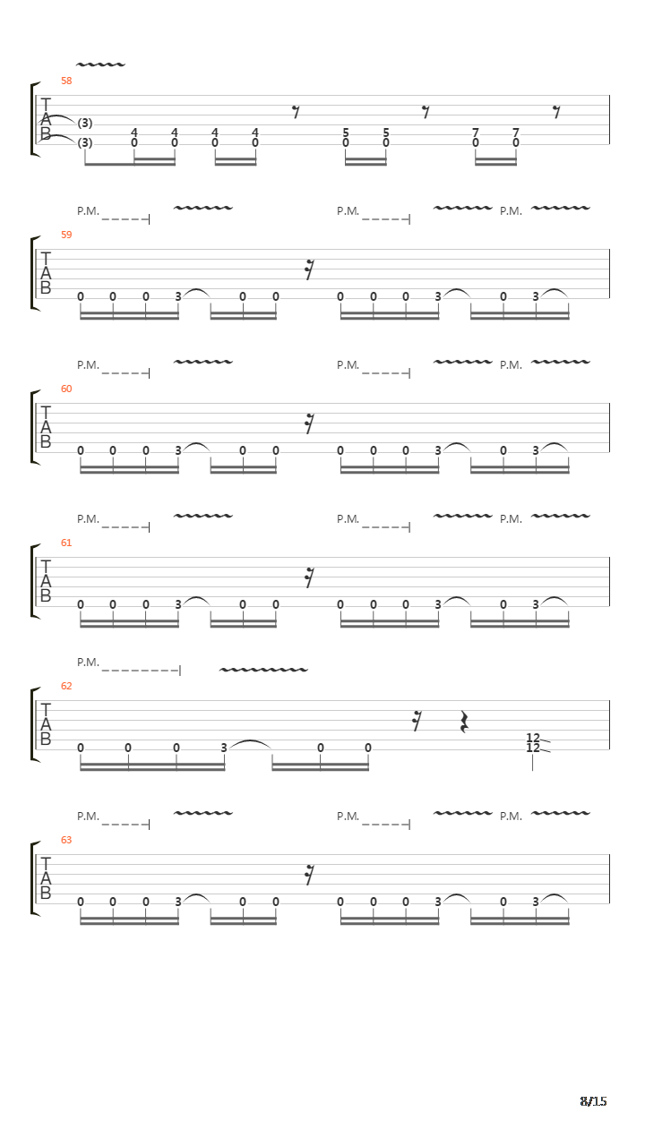 Black吉他谱