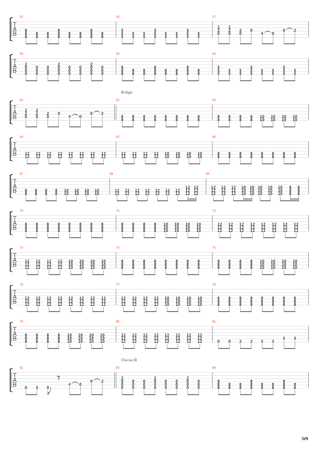 Built To Fall吉他谱