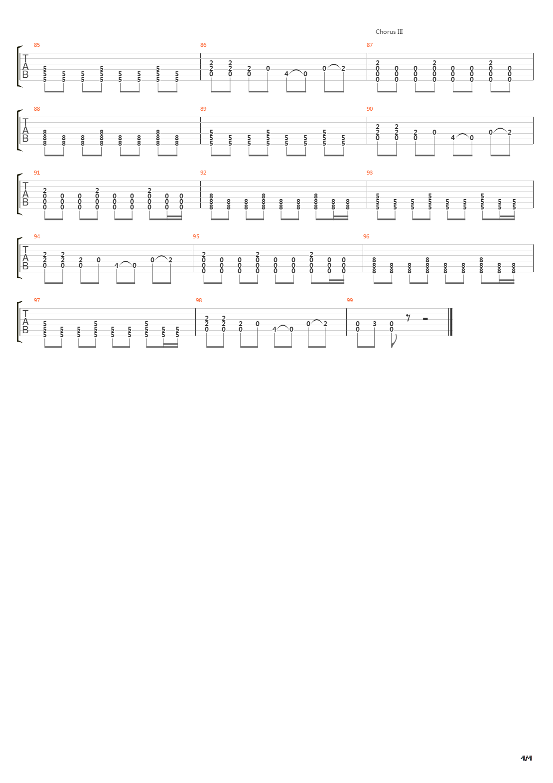 Built To Fall吉他谱