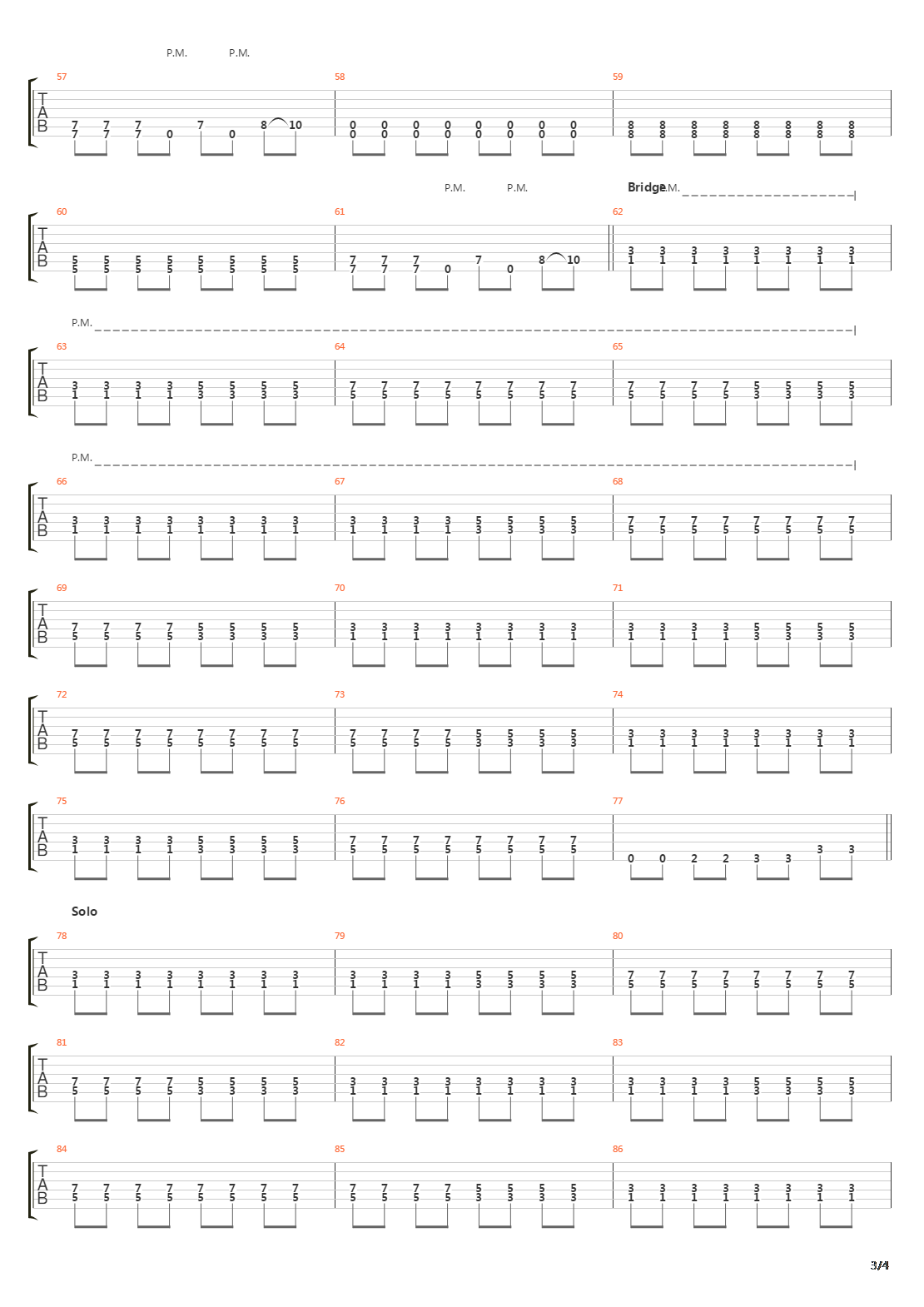 Built To Fall吉他谱