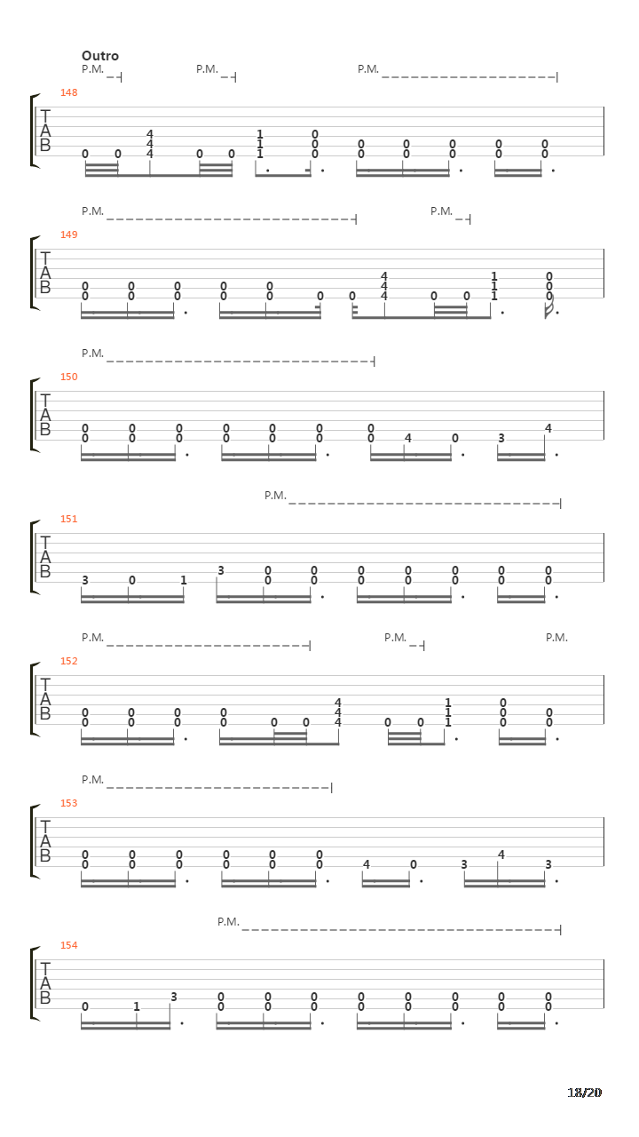 Declaration吉他谱