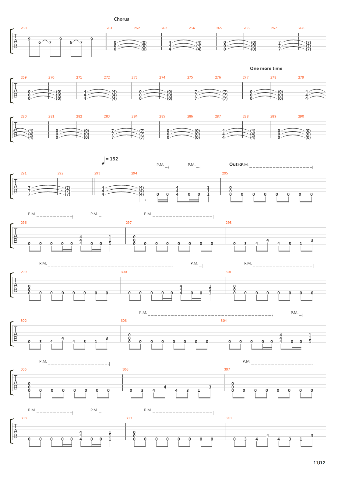 Declaration吉他谱