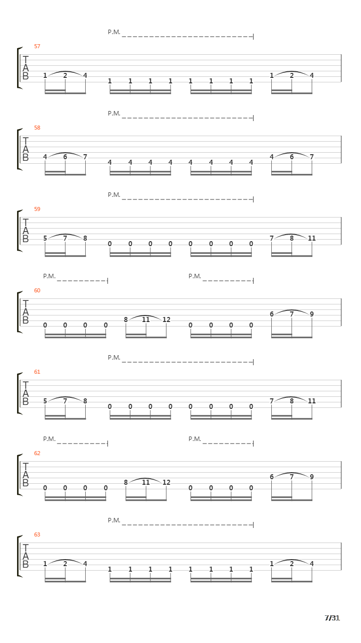 Declaration吉他谱