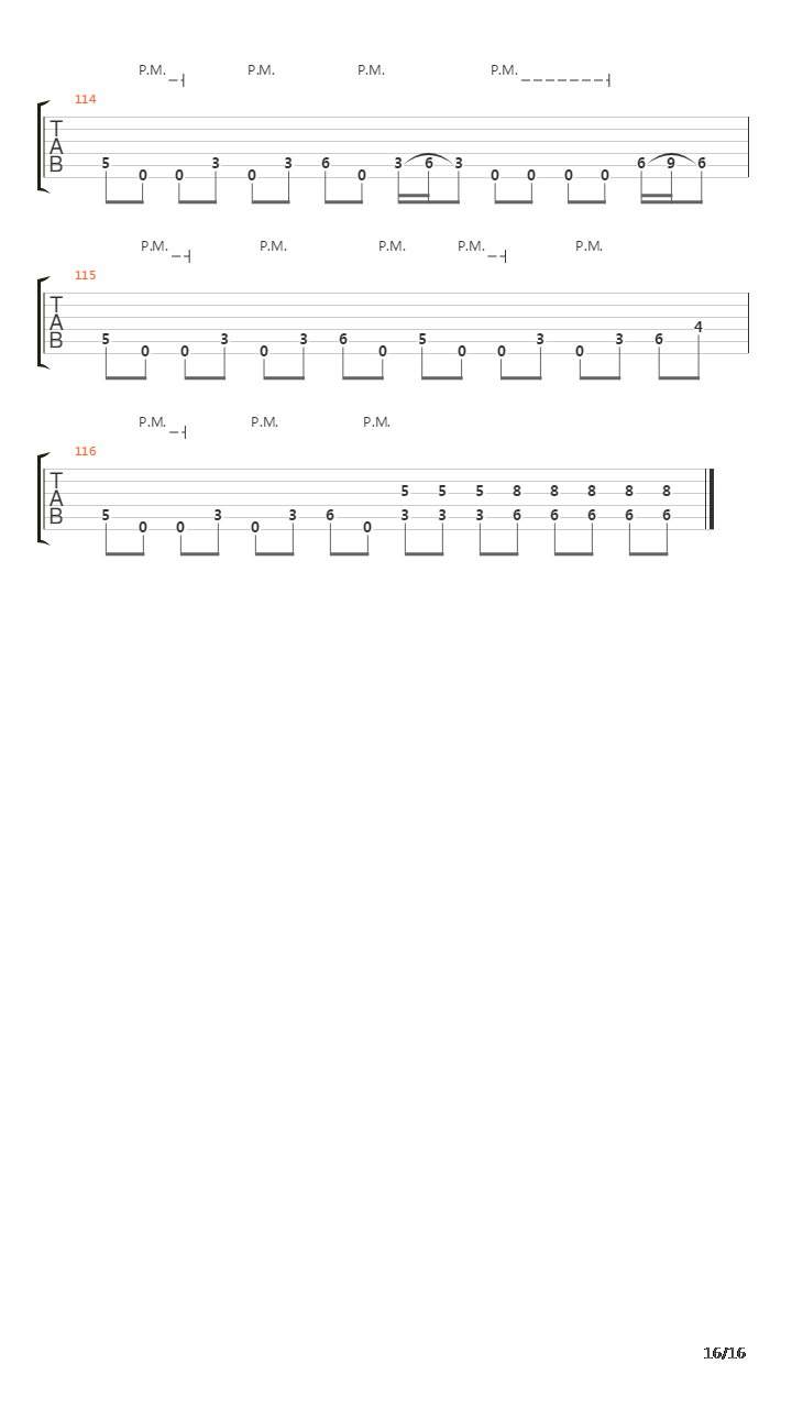 Drowning In Slow Motion吉他谱