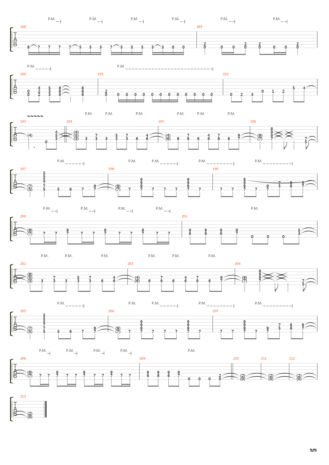 Enterance Of The Conflagration吉他谱