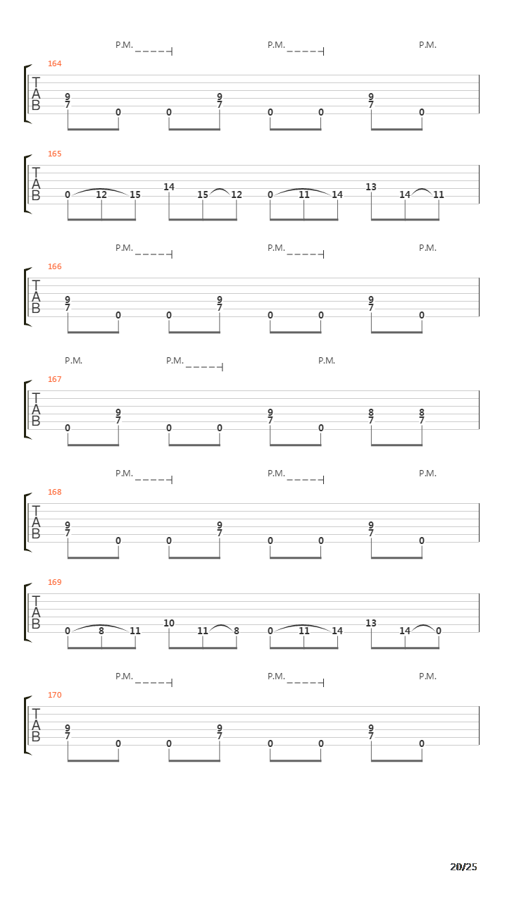 Enterance Of The Conflagration吉他谱