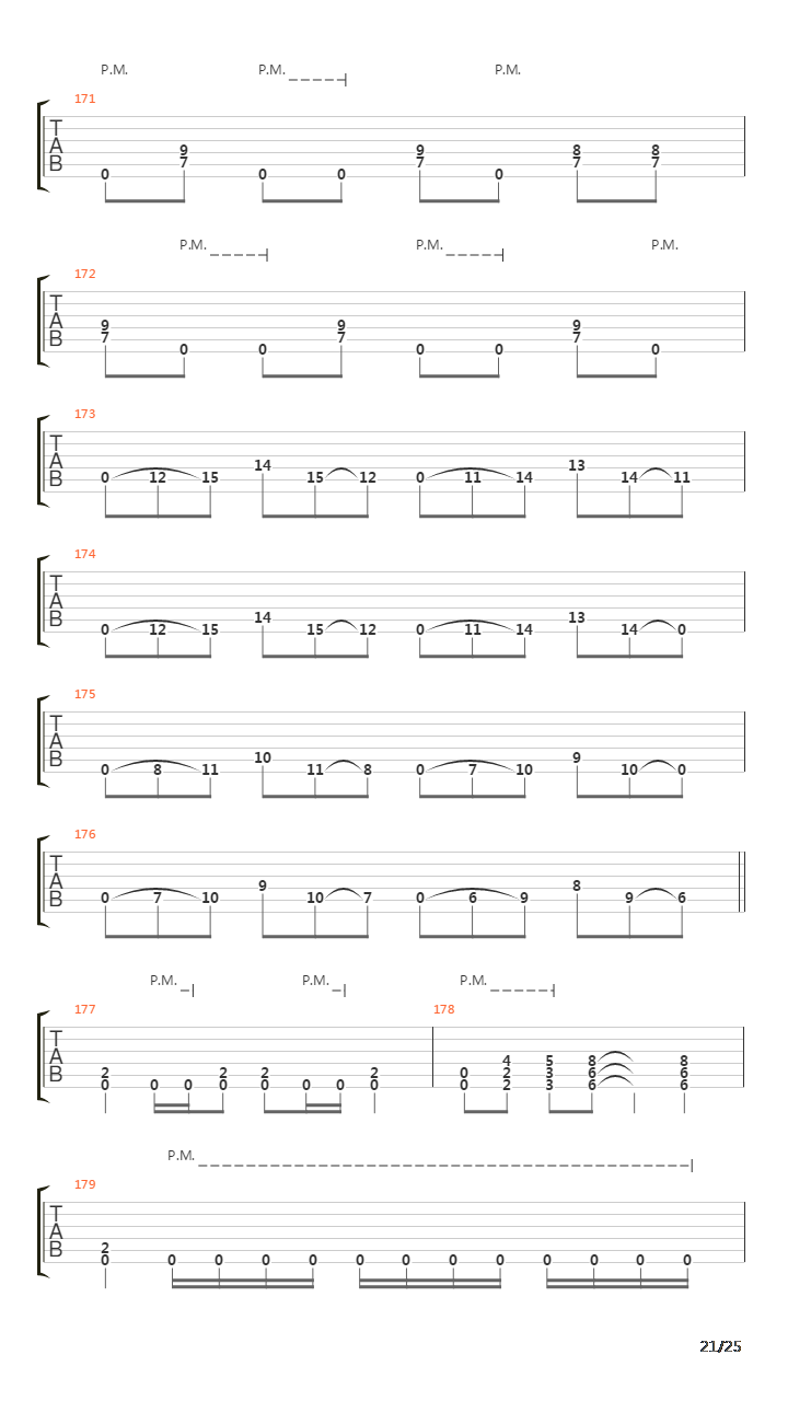 Enterance Of The Conflagration吉他谱